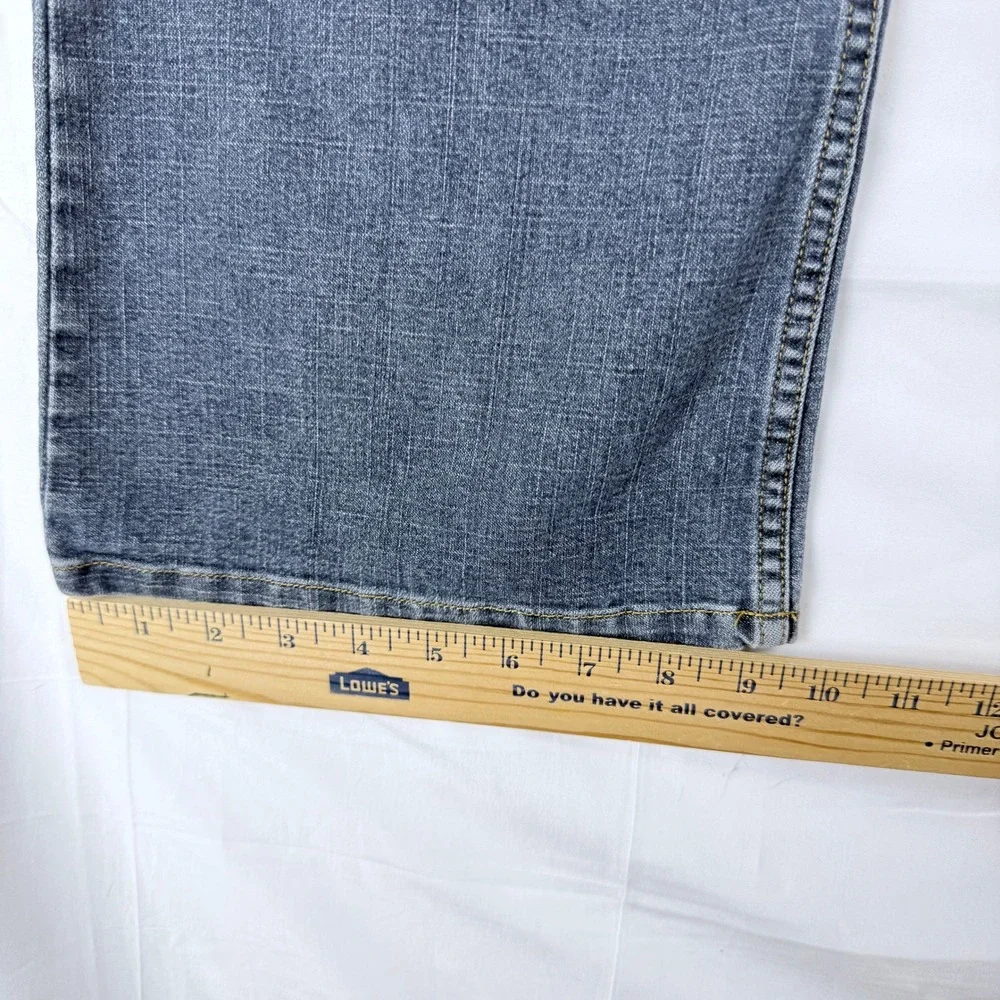 Jones NY Nicole Jeans Bootcut Women 12 Blue‎ Denim Mid Rise Y2K Retro Classic